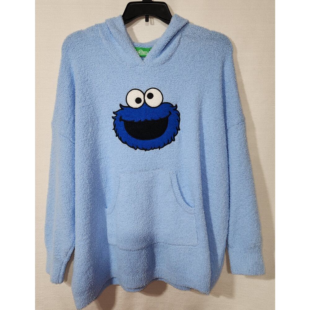 Sesame street Cookie monster hoodie women's size medium